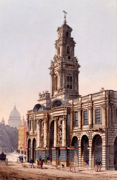 La Bourse royale, 1816 - Rudolph Ackermann